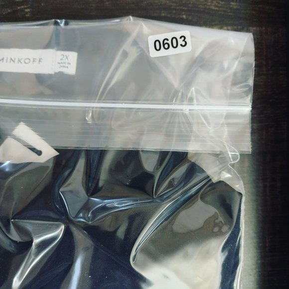 Rebecca Minkoff Womens Shirt Dress 2X‎ Black Belted Utility Button Up Stitch Fix - Picture 10 of 11